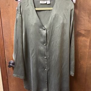 100% Silk Nightshirt (Vintage Victoria's Secret)